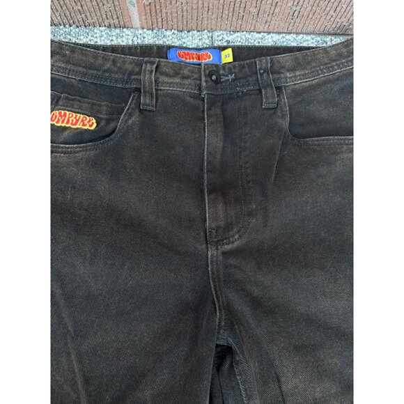 Empyre Relaxed Straight Leg Jeans Measures 32 x 30 Brown Skater Baggy - Picture 8 of 13